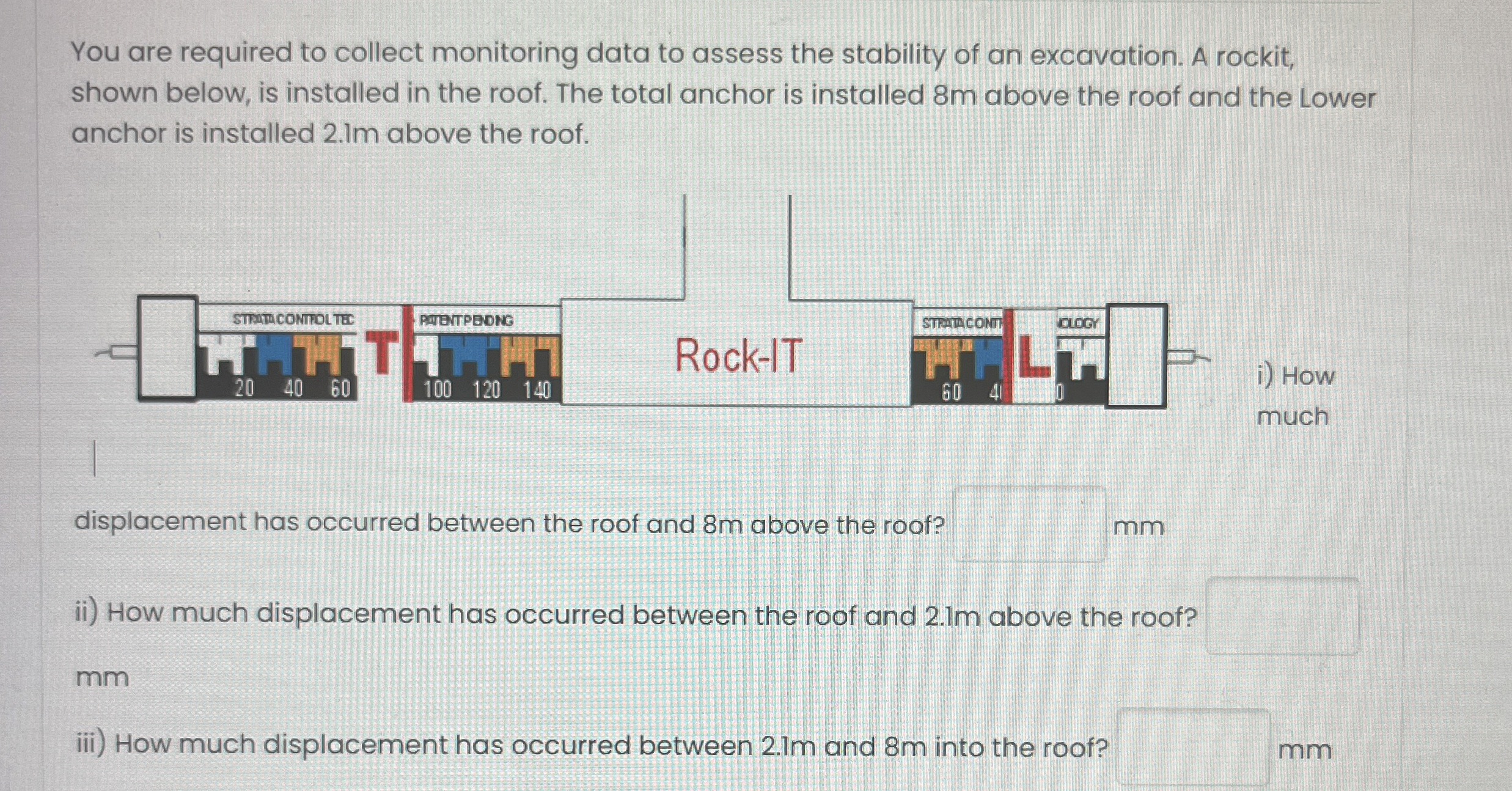 You are required to collect monitoring data to