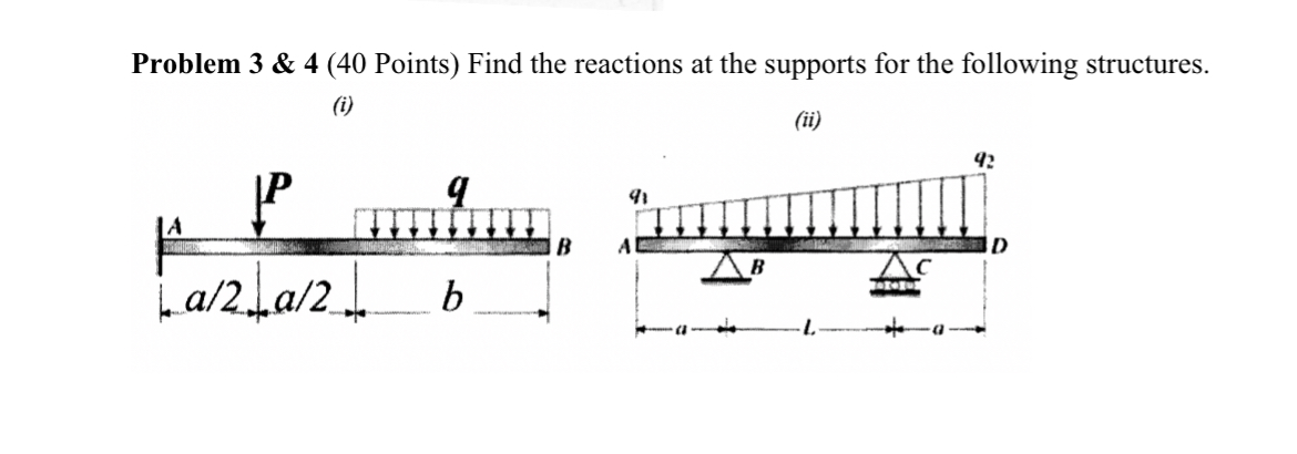 Problem ( 3 & 4 ) Please answer this question