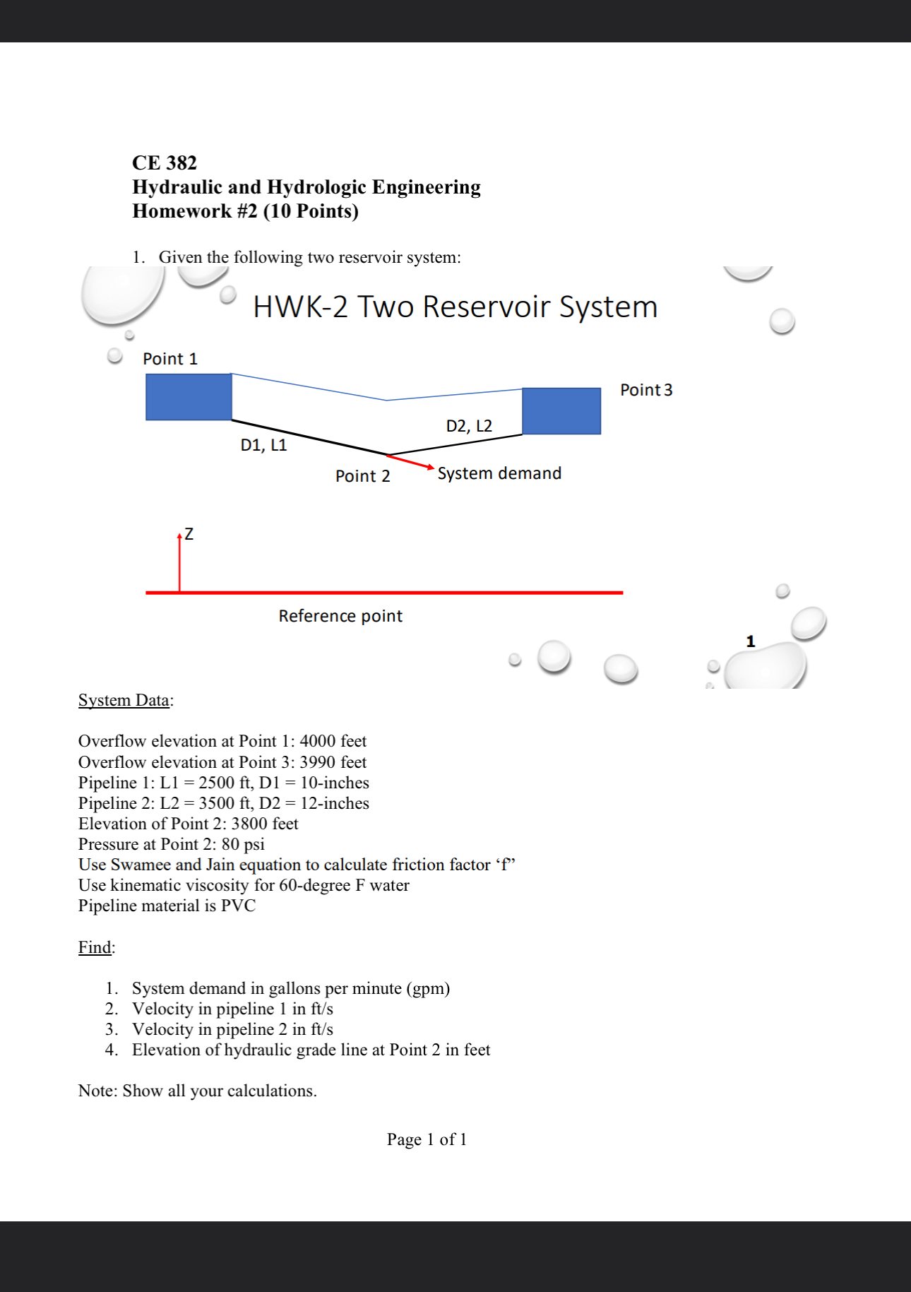 CE 3 8 2 Hydraulic and Hydrologic Engineering