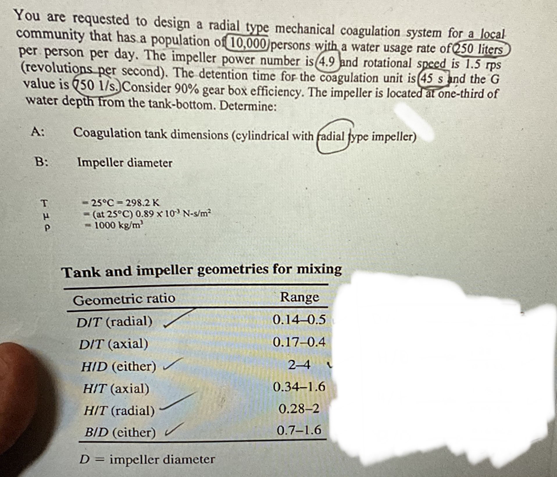 You are requested to design a radial type