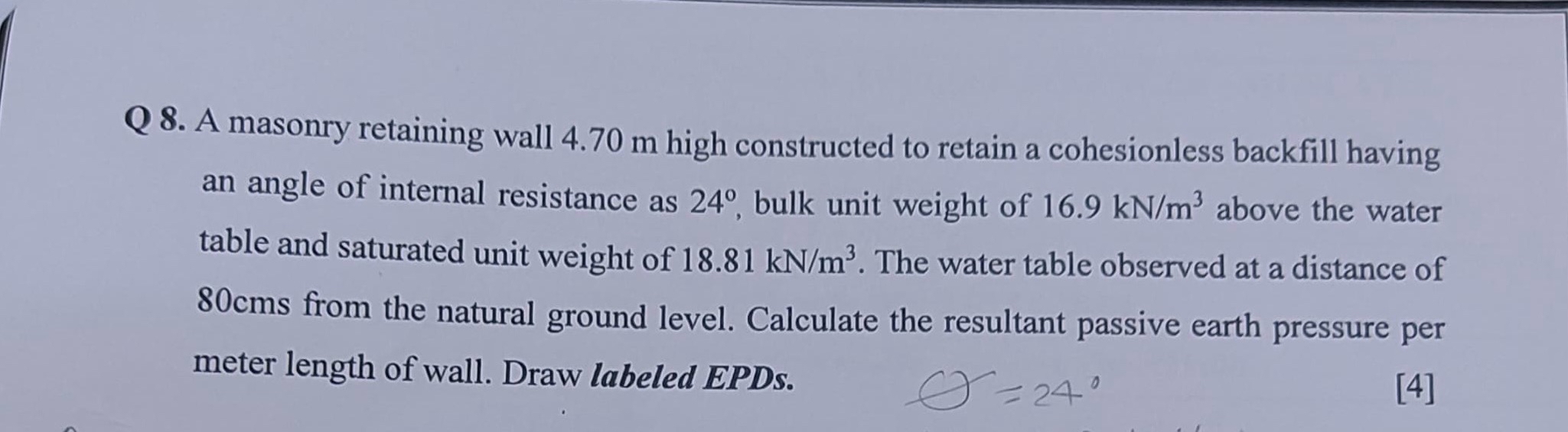 Please sovle this question clealry by showing the