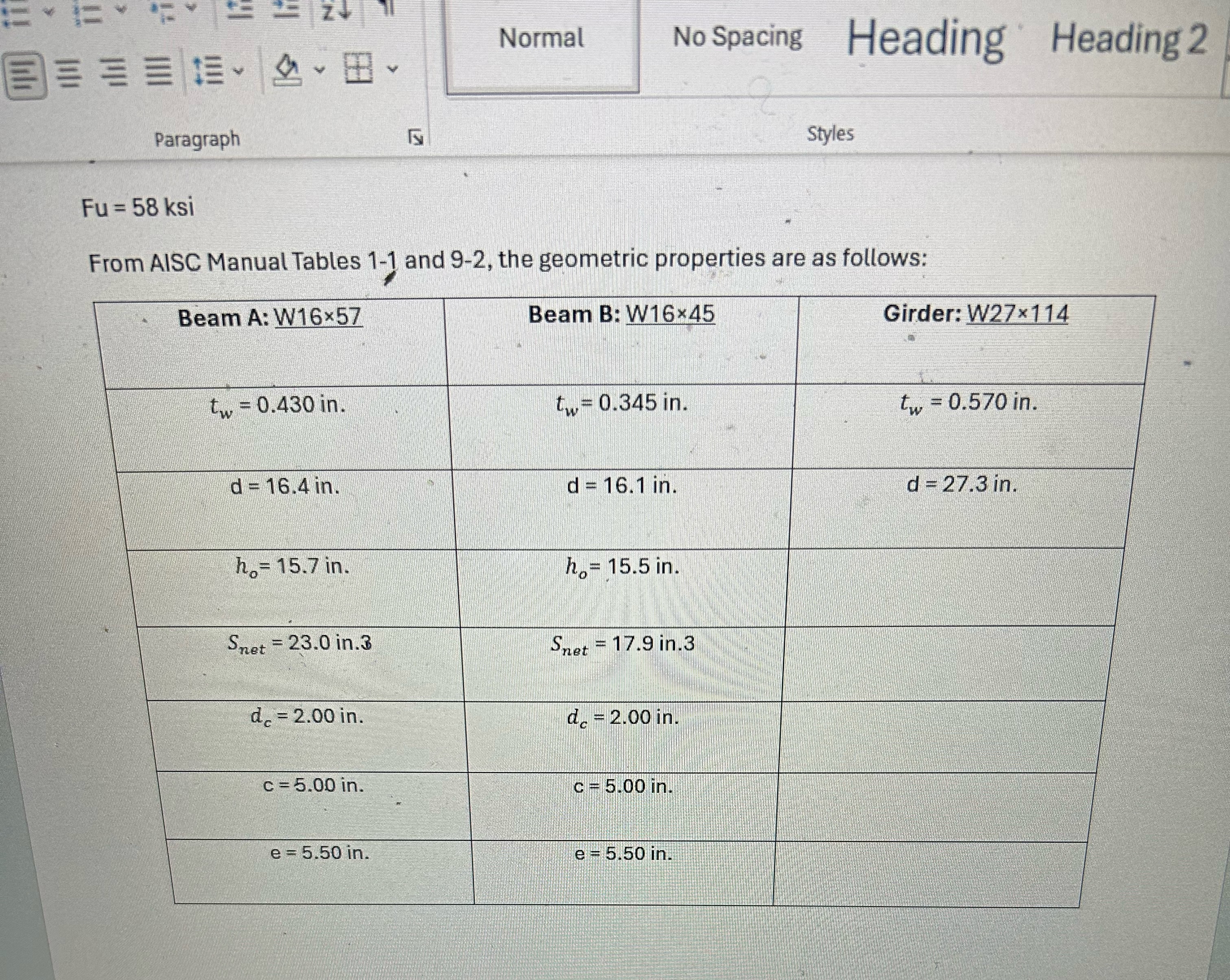 Using AISC Manual, please design an all bolted