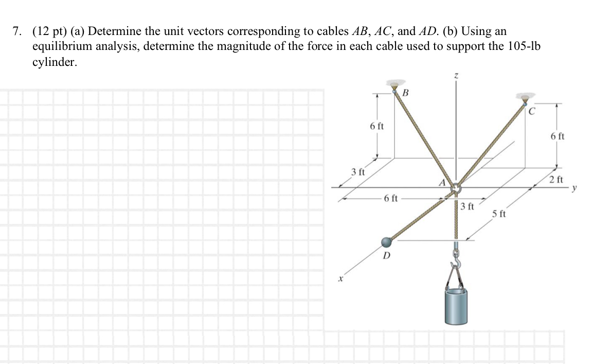 ( 1 2 pt ) ( a ) Determine the unit vectors