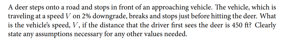 A deer steps onto a road and stops in front of an