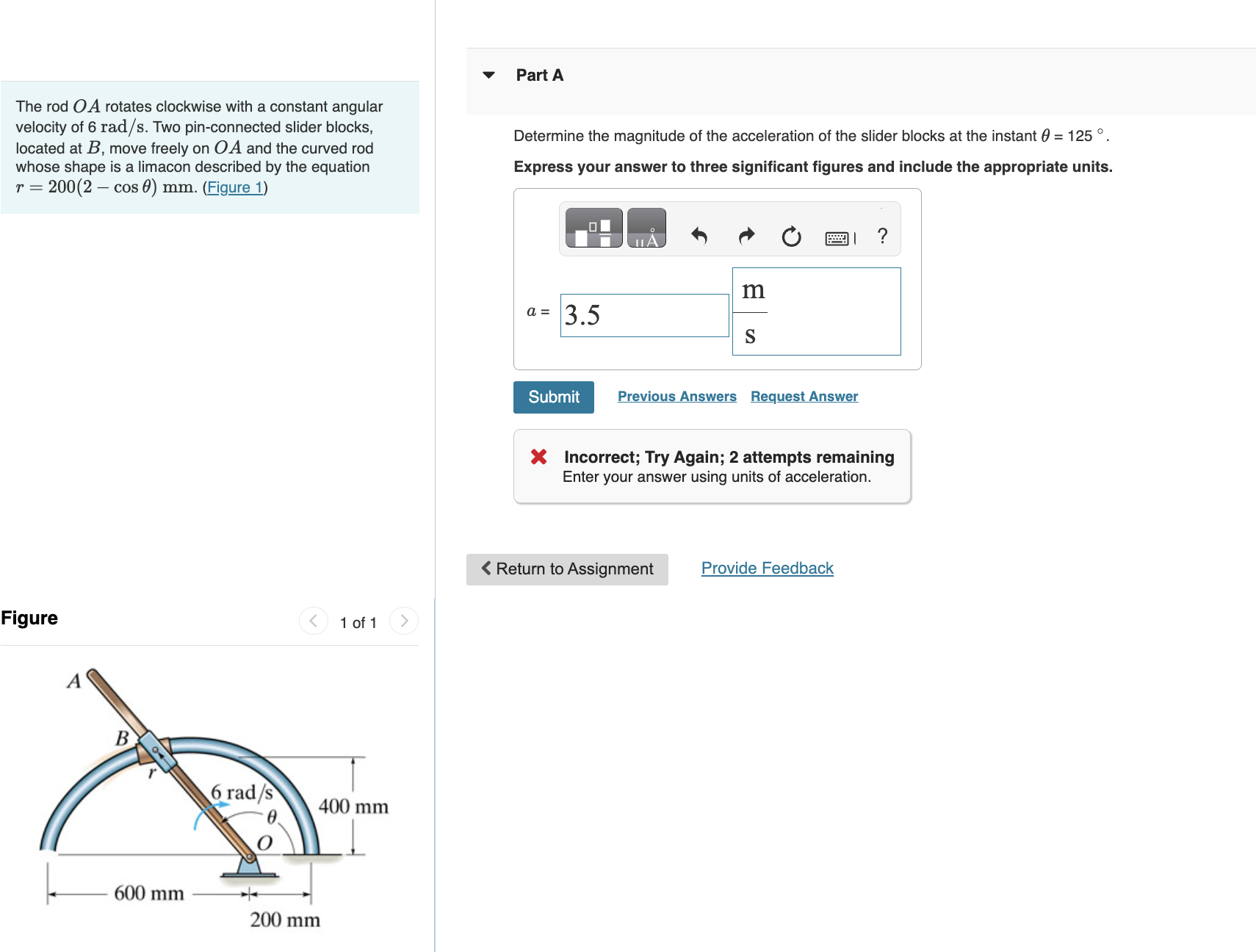 A truck is traveling along the horizontal