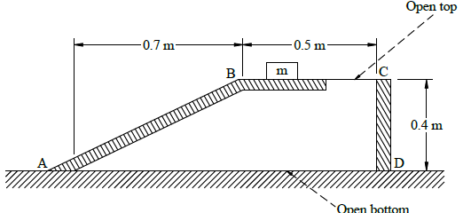 Concrete is poured into the open top of a form to