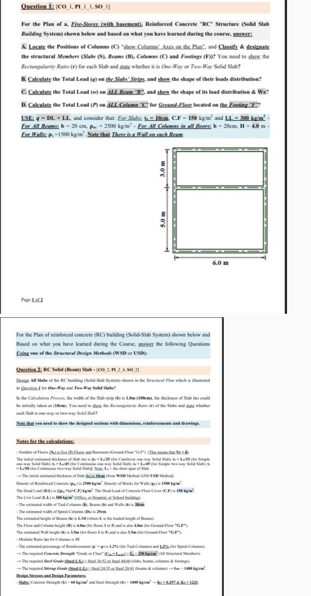 Question 1 : [ CO _ 1 , PI _ 1 _ 1 , SO _ 1 ] For