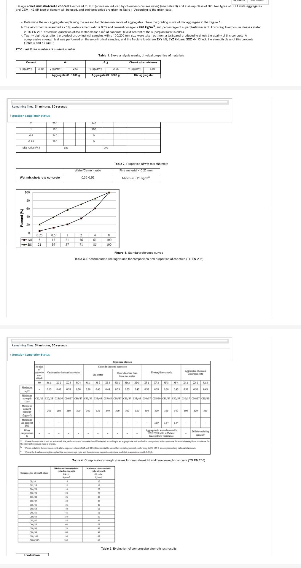 and CEM I 4 2 . 5 R type of cement will be used,