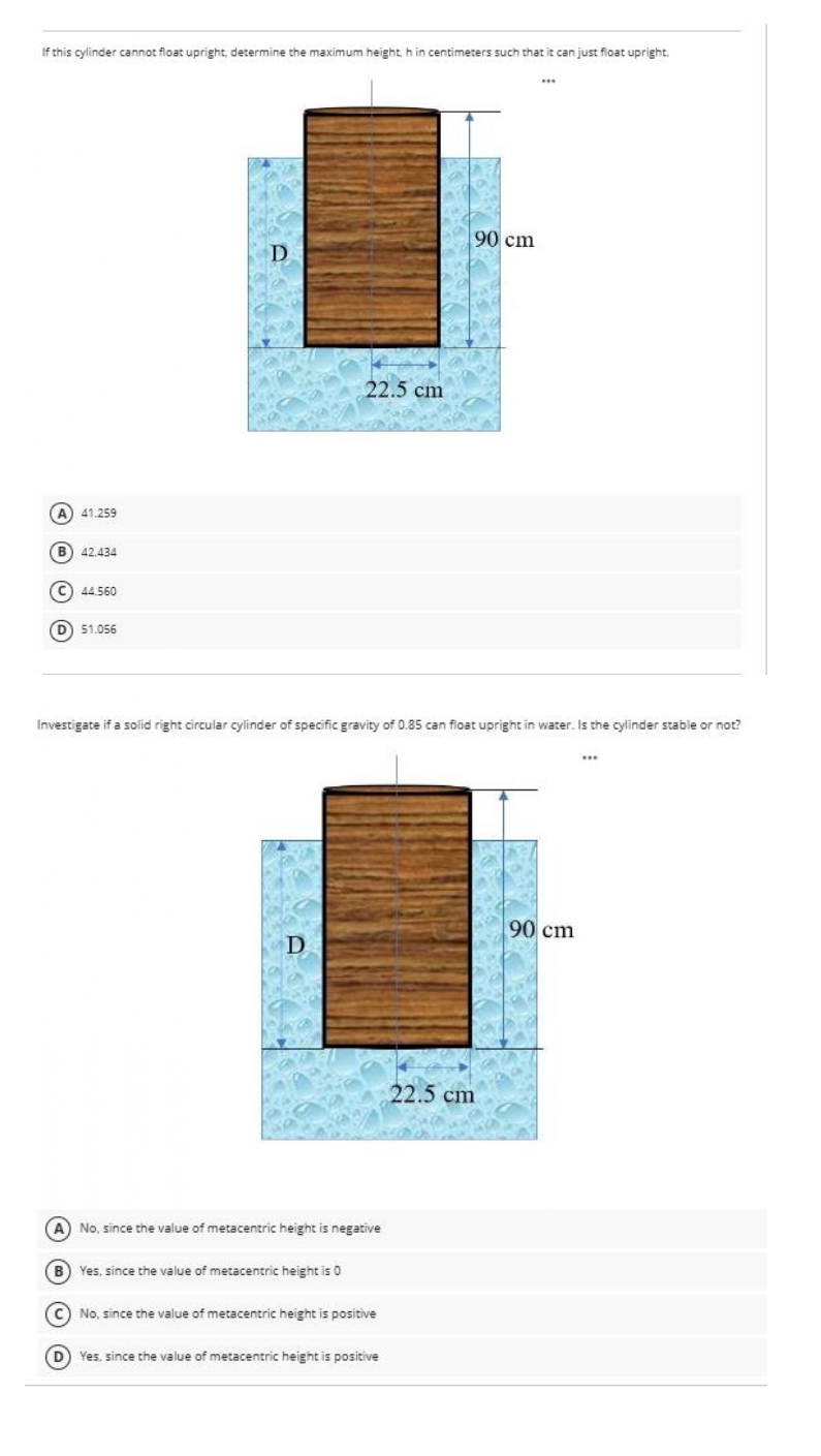 HYDRAULICS. Provide clear solution. If this