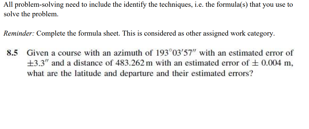 All problem - solving need to include the