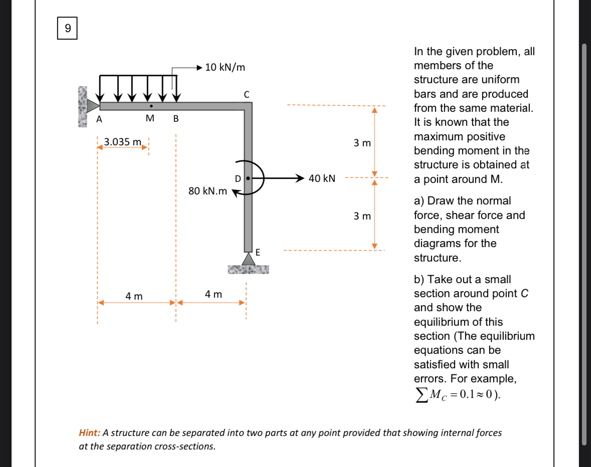 9 In the given problem, all members of the