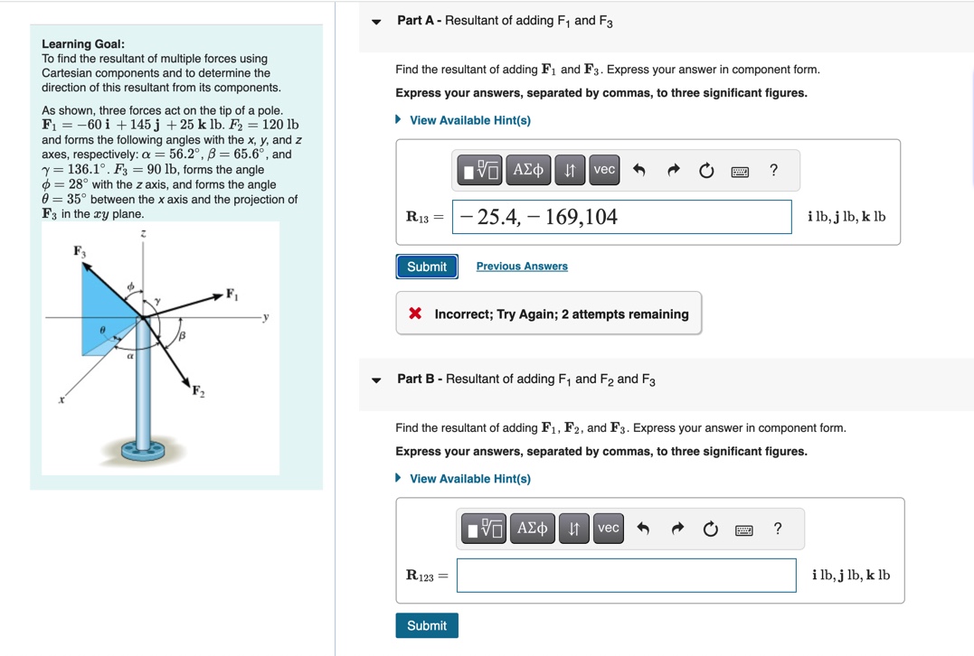 Learning Goal: To find the resultant of multiple