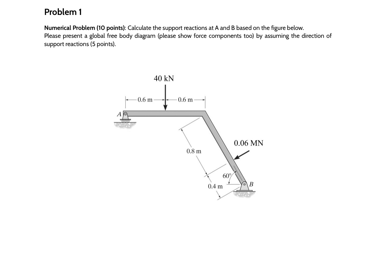 Problem 1 Numerical Problem ( 1 0 points ) :