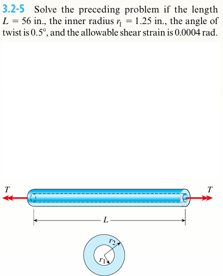 3 . 2 - 5 Solve the preceding problem if the