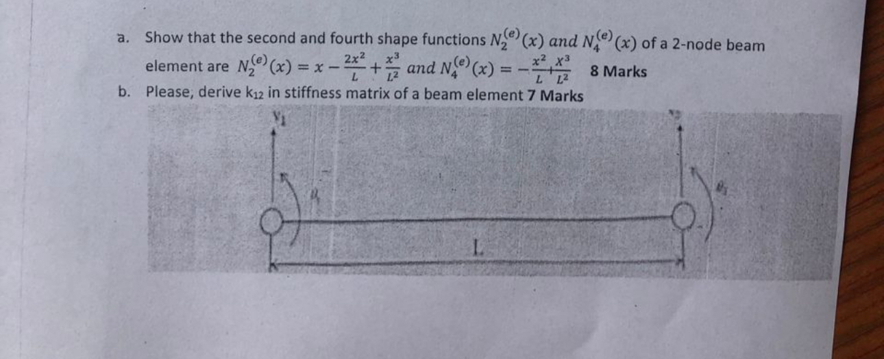 a . Show that the second and fourth shape