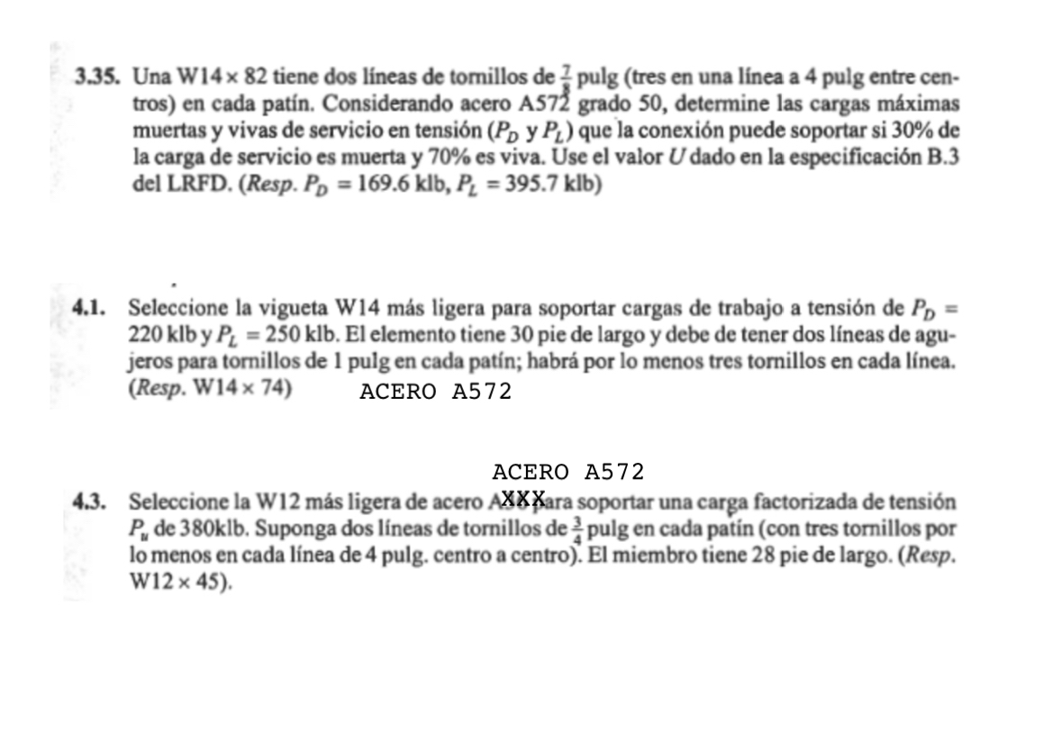 3 . 3 5 . Una W 1 4 8 2 tiene dos l neas de