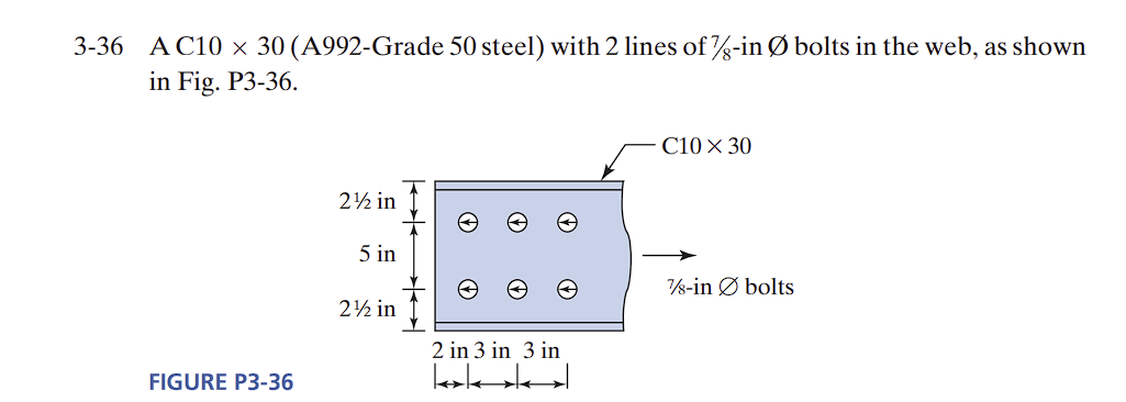 3 - 3 6 A C 1 0 3 0 ( A 9 9 2 - Grade 5 0 steel )