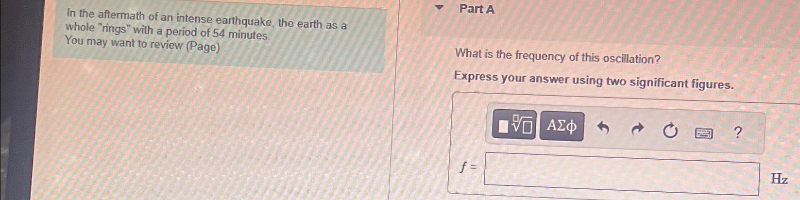 In the aftermath of an intense earthquake, the