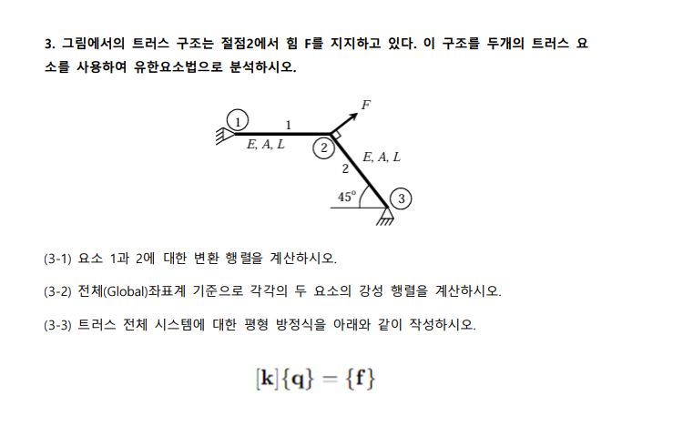 3 . The truss structure in Figure supports the