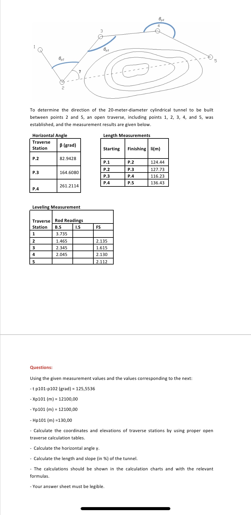 To determine the direction of the 2 0 - meter -