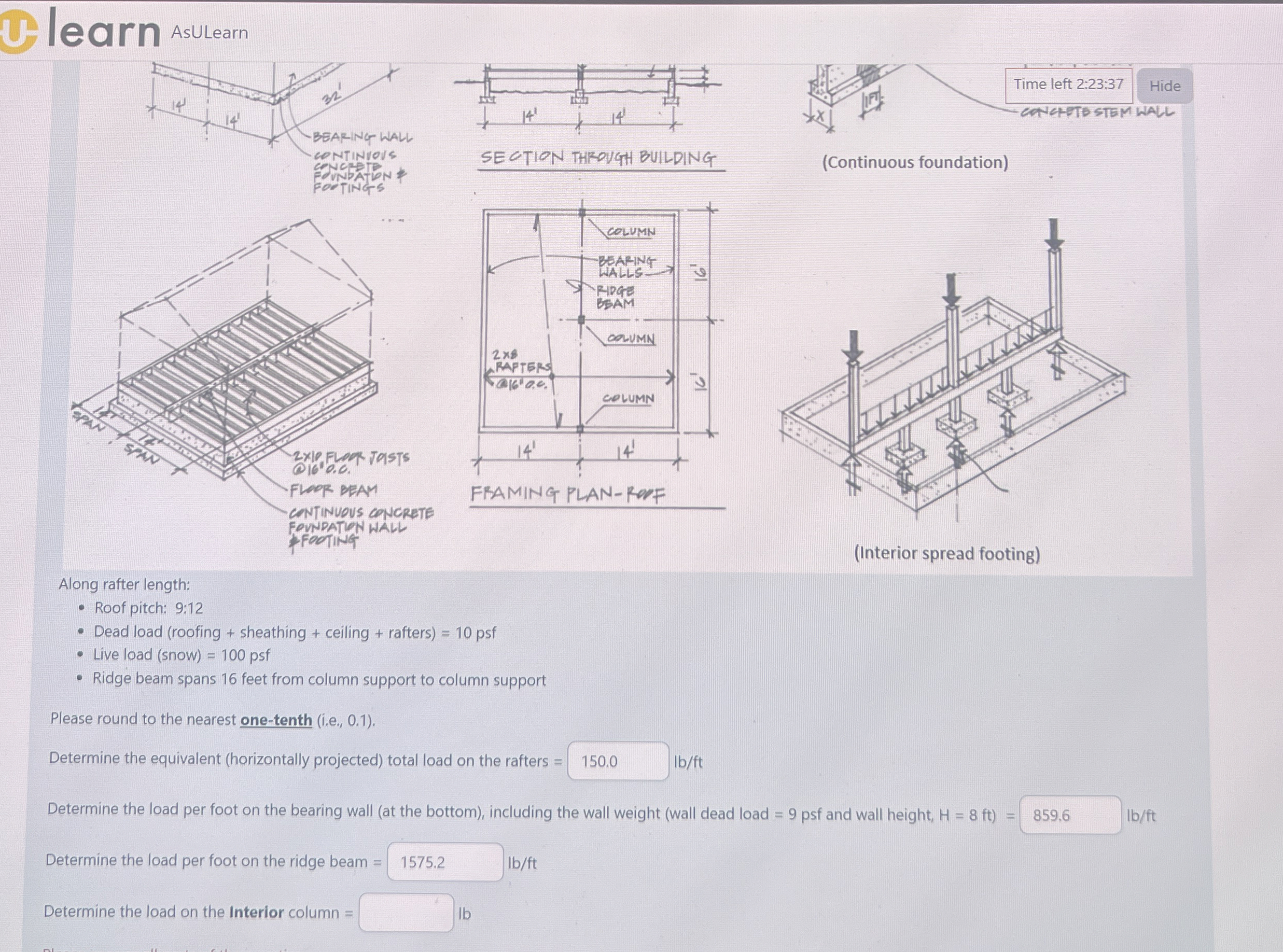 AsULearn uous foundation ) CANCHPTE STEM WALL (