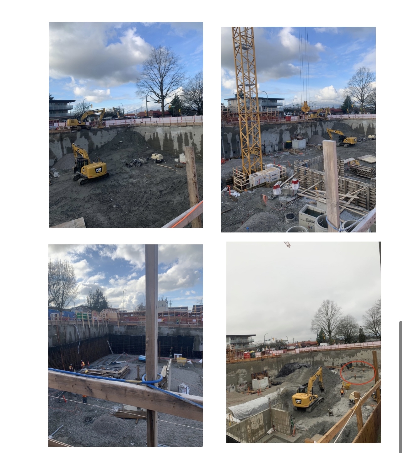 Need help to make a site report based on this