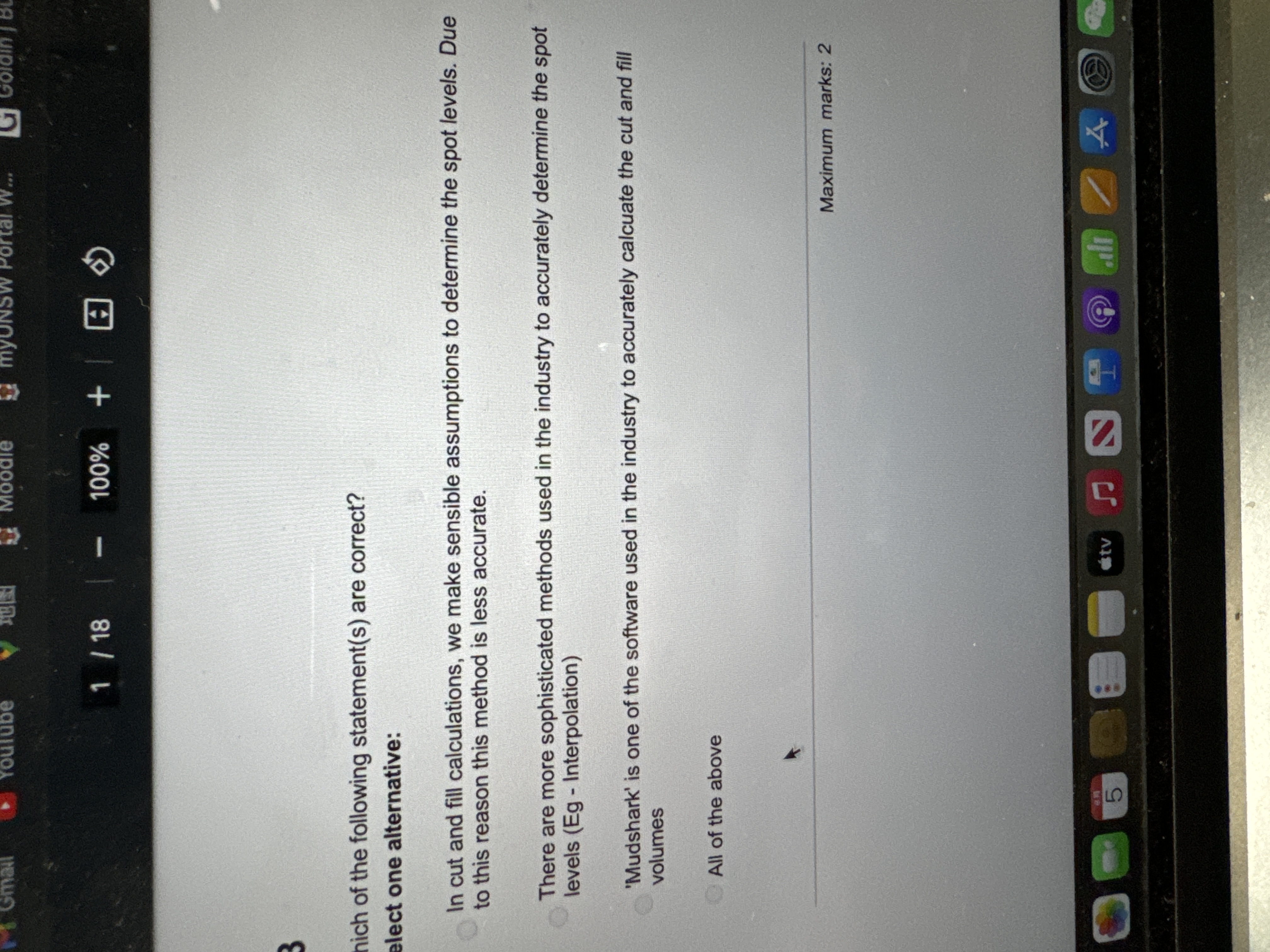 nich of the following statement ( s ) are