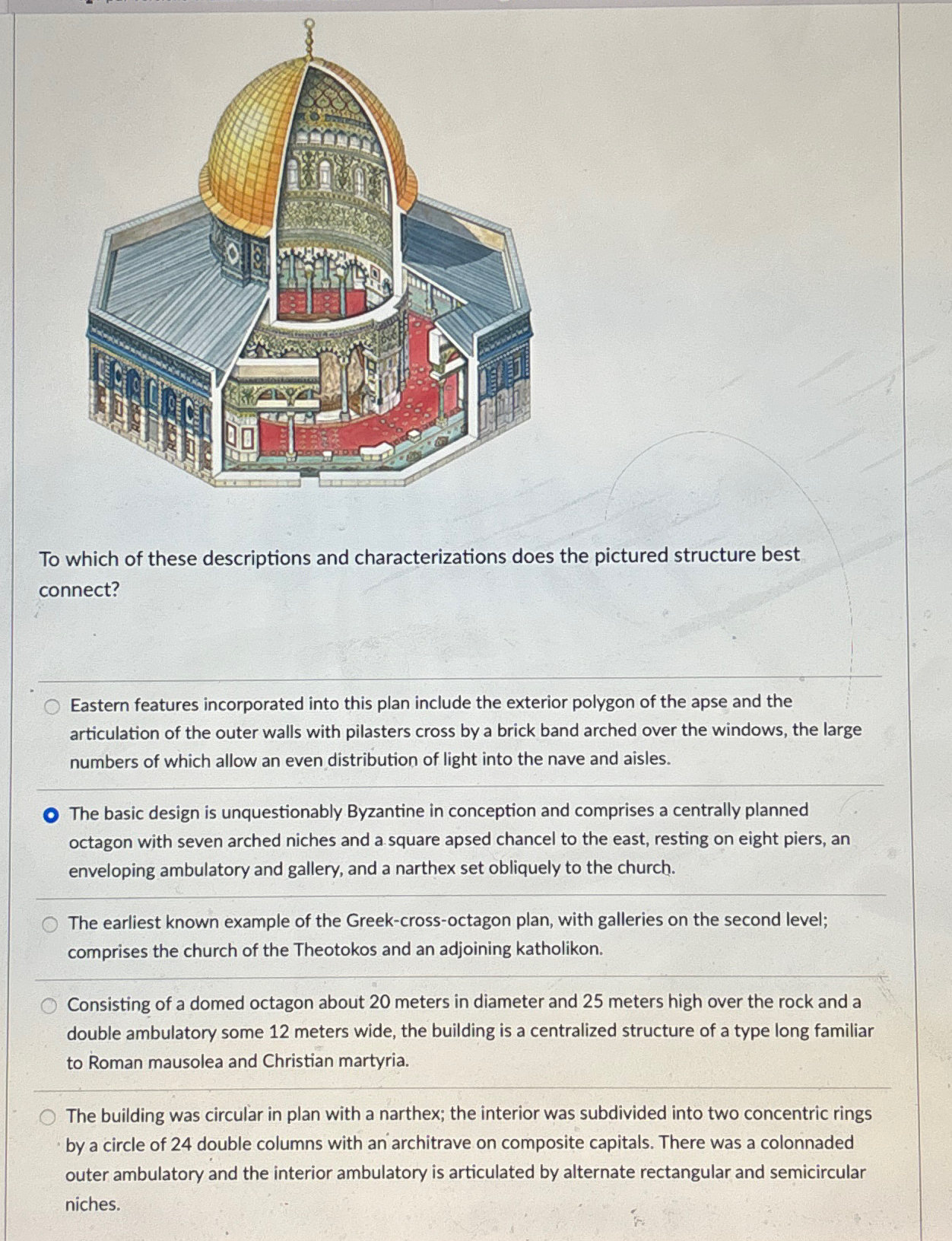 To which of these descriptions and