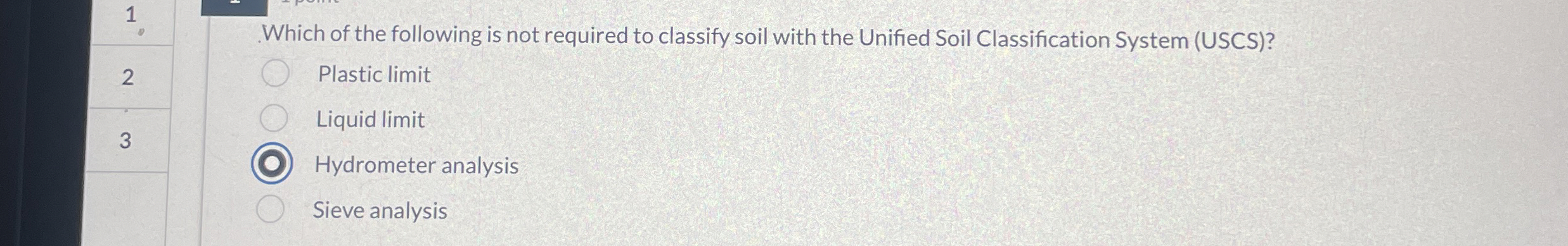 Which of the following is not required to