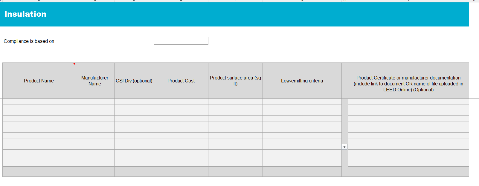 Find at least 3 products online that meet the VOC