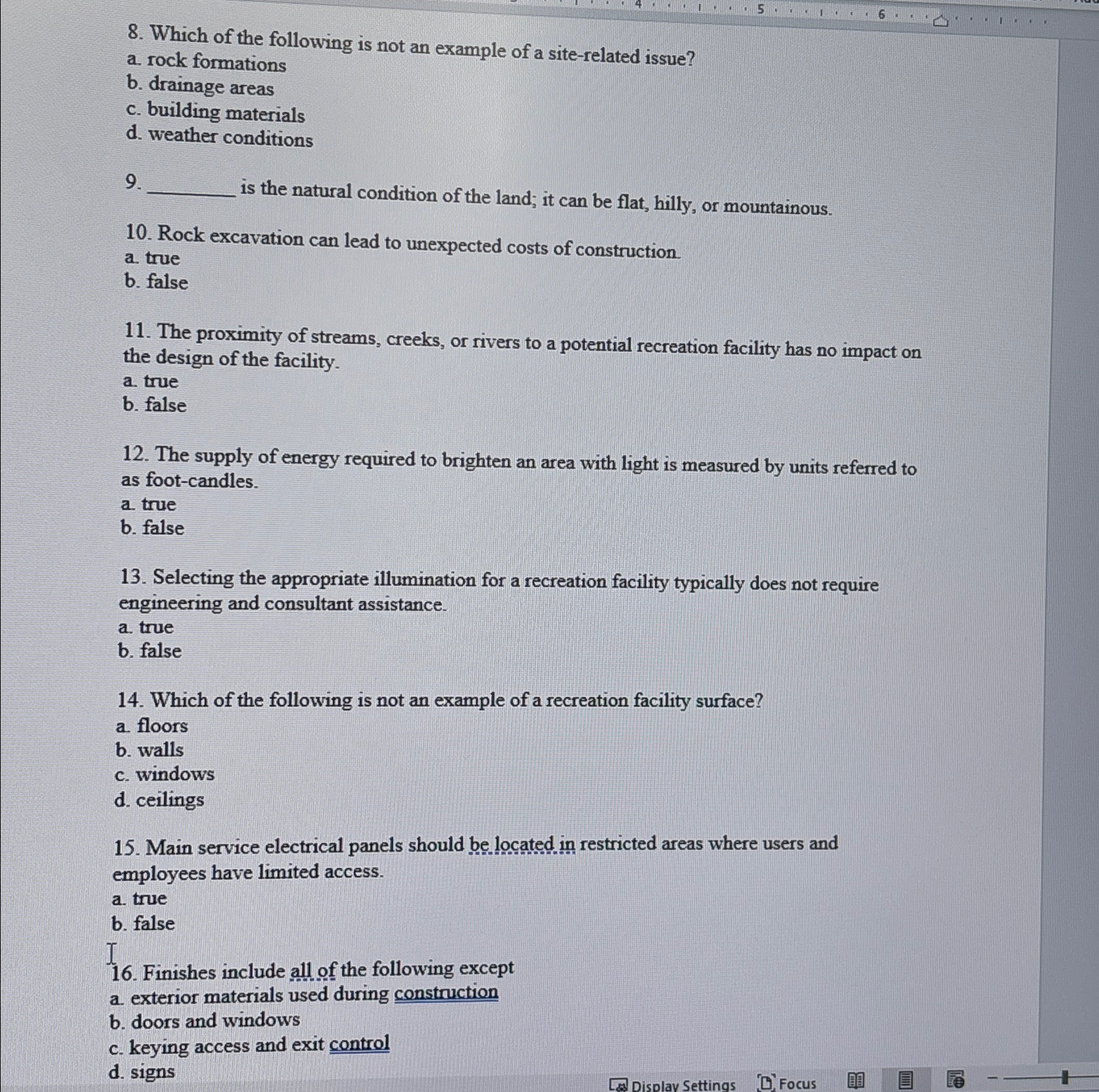 Which of the following is not an example of a