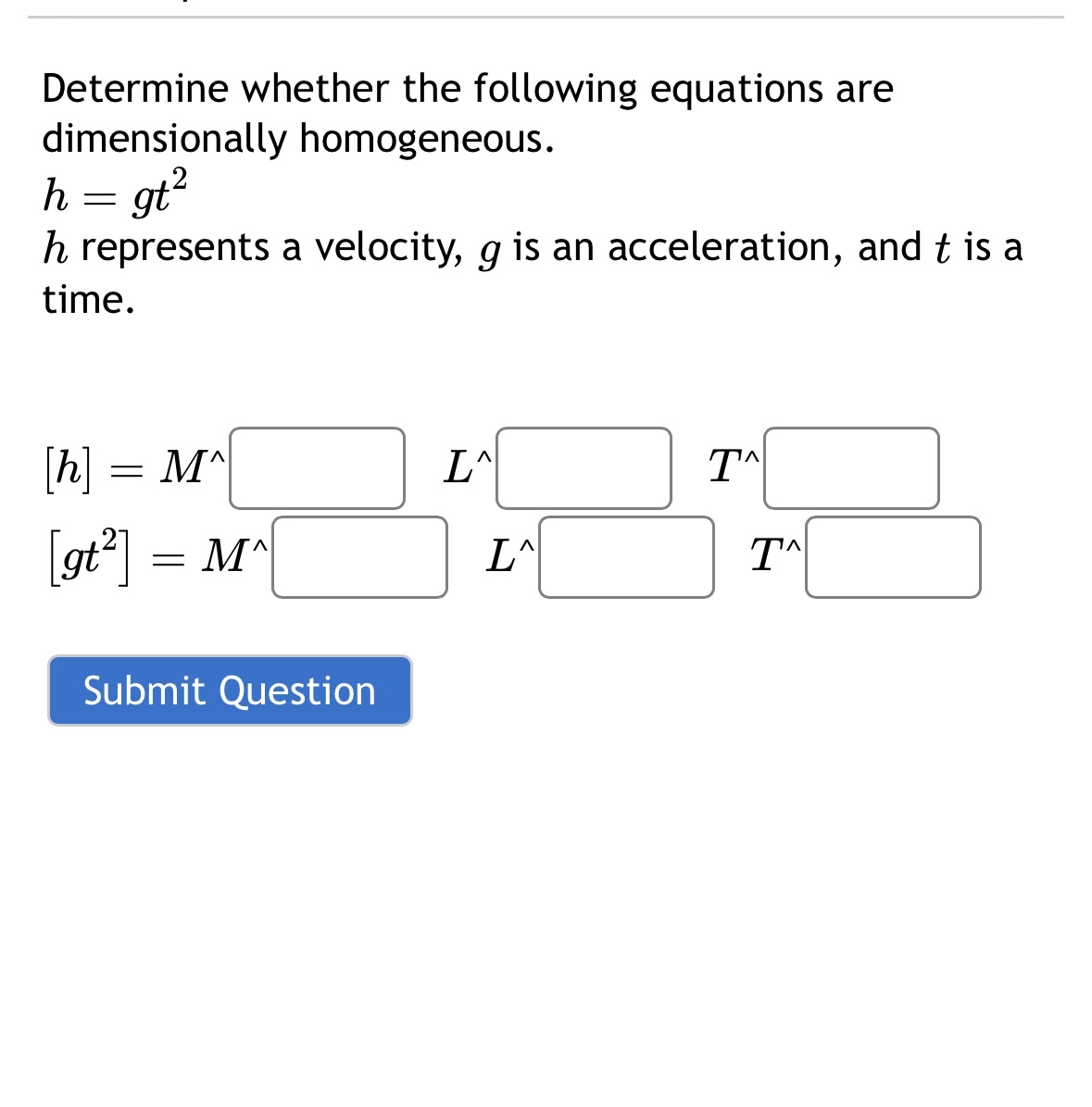 Determine whether the following equations are