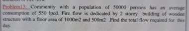 Problem 1 3 : Community with a population of 5 0
