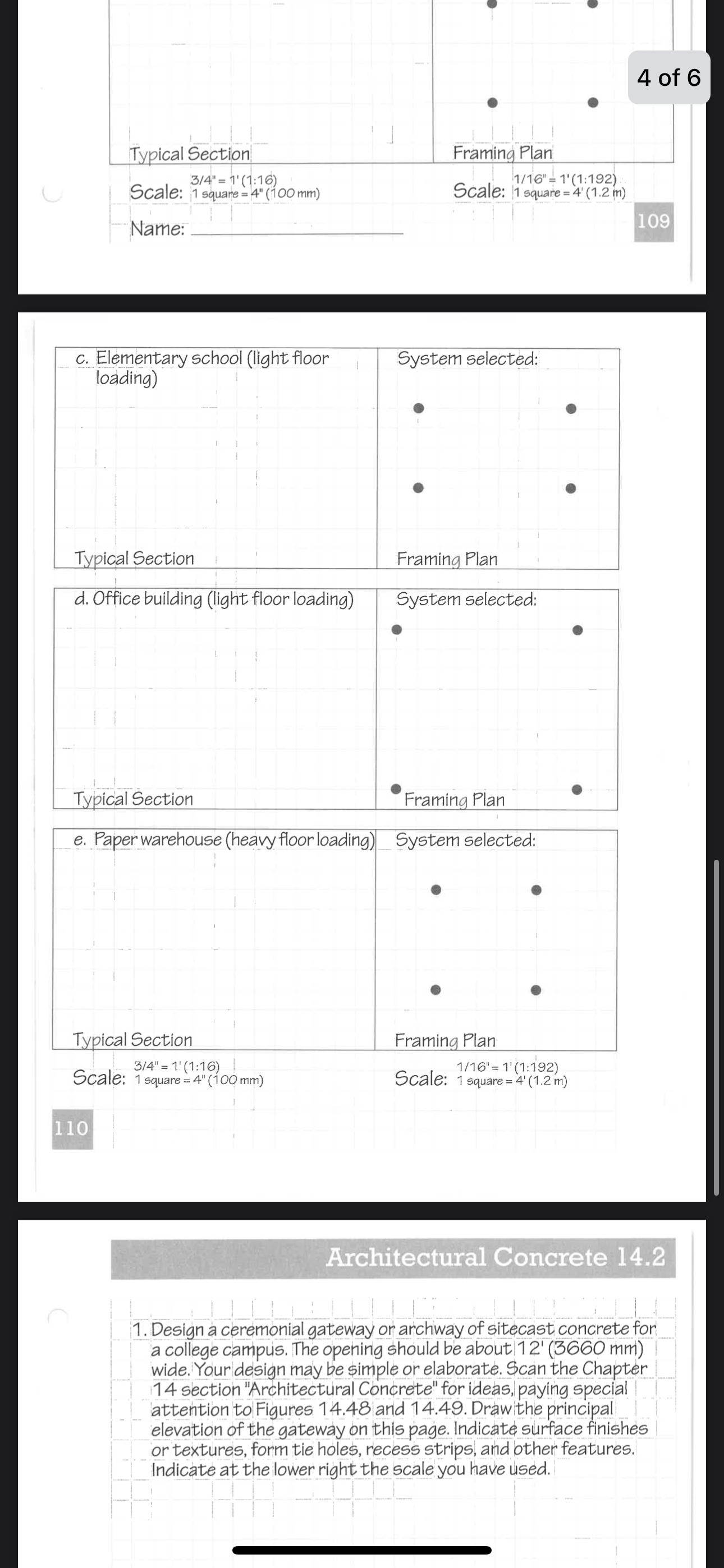 \ table [ [ e . Paper warehouse ( heavy floor