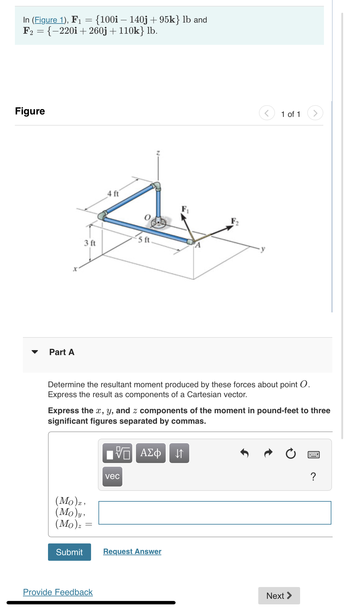 In ( Figure 1 ) , F 1 = { 1 0 0 i - 1 4 0 j + 9 5