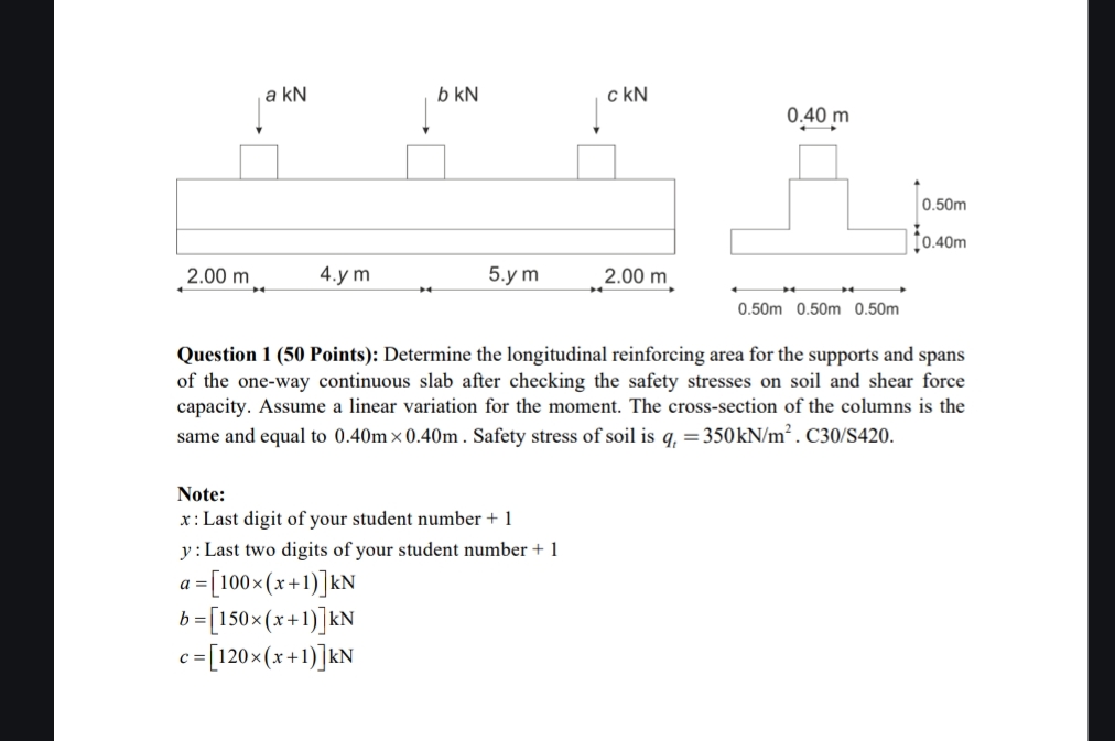 Question 1 ( 5 0 Points ) : Determine the