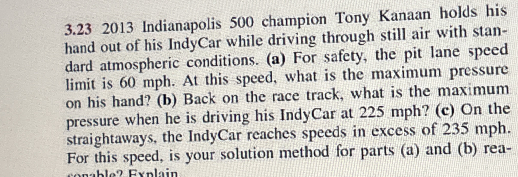 Please solve using bernoulli's equation: 3 . 2 3
