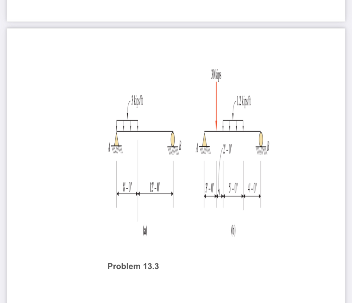 Problem 1 3 . 3 Solve the problem below using the