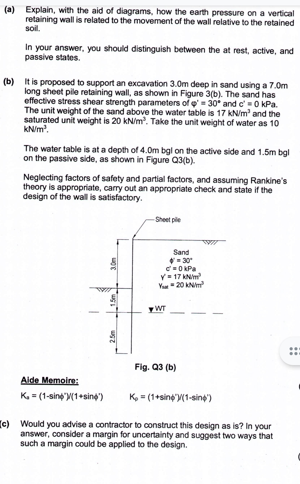 ( a ) Explain, with the aid of diagrams, how the
