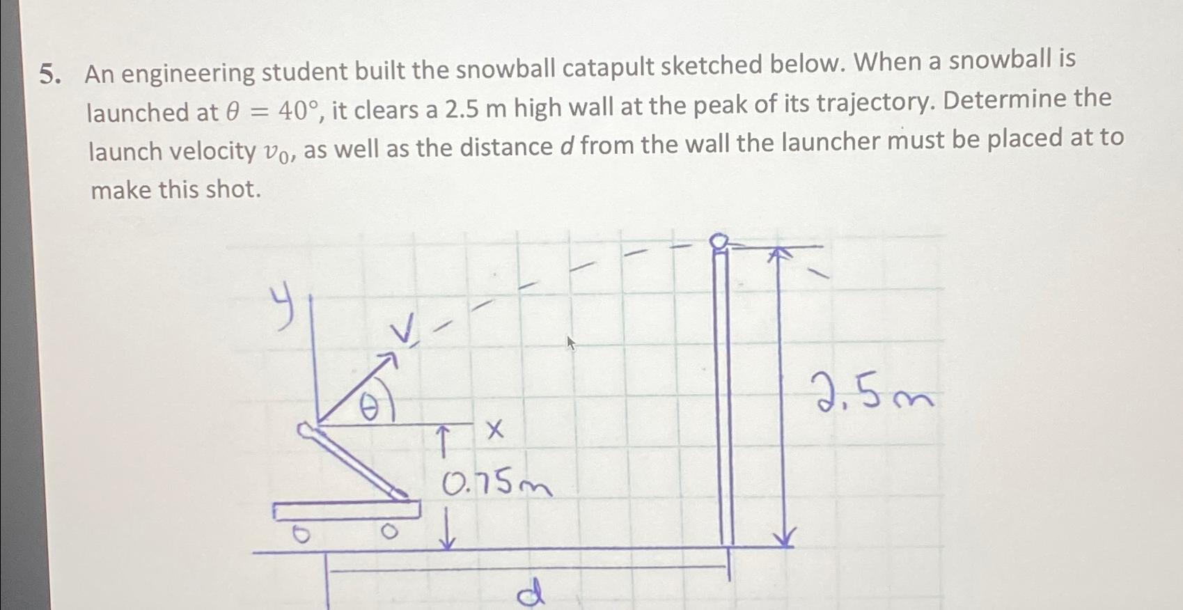 An engineering student built the snowball