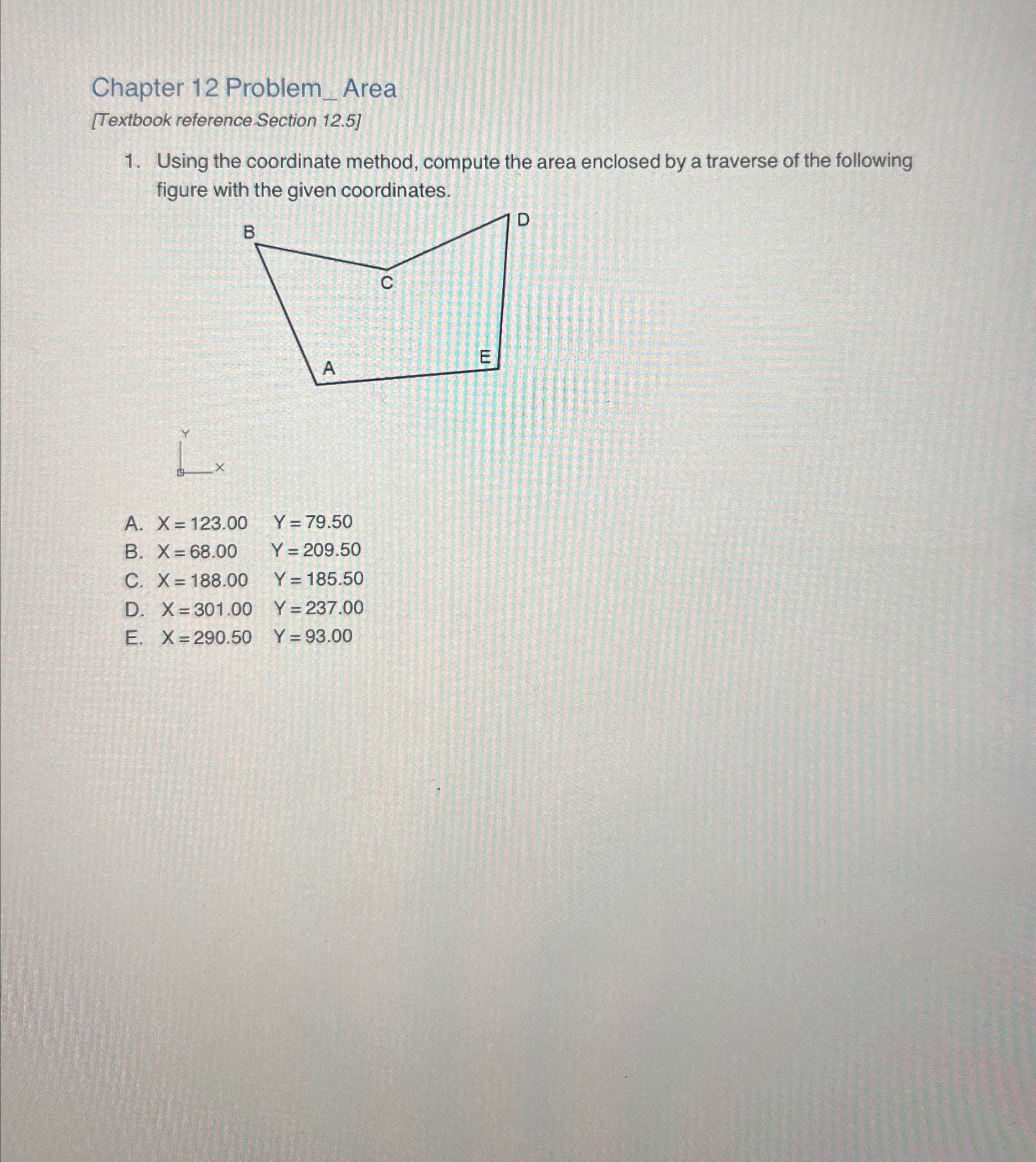 Chapter 1 2 Problem _ Area [ Textbook reference