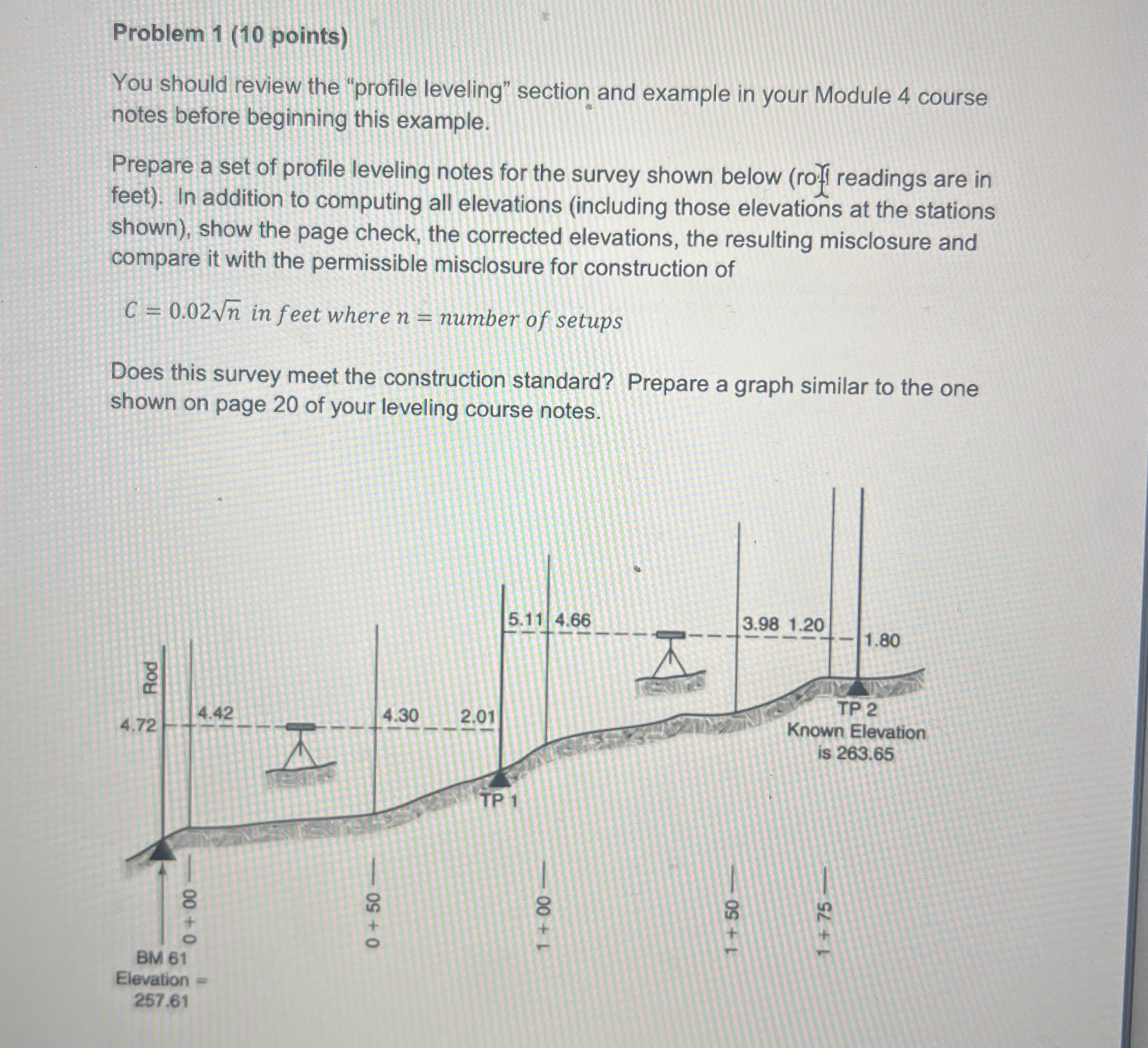Problem 1 ( 1 0 points ) You should review the
