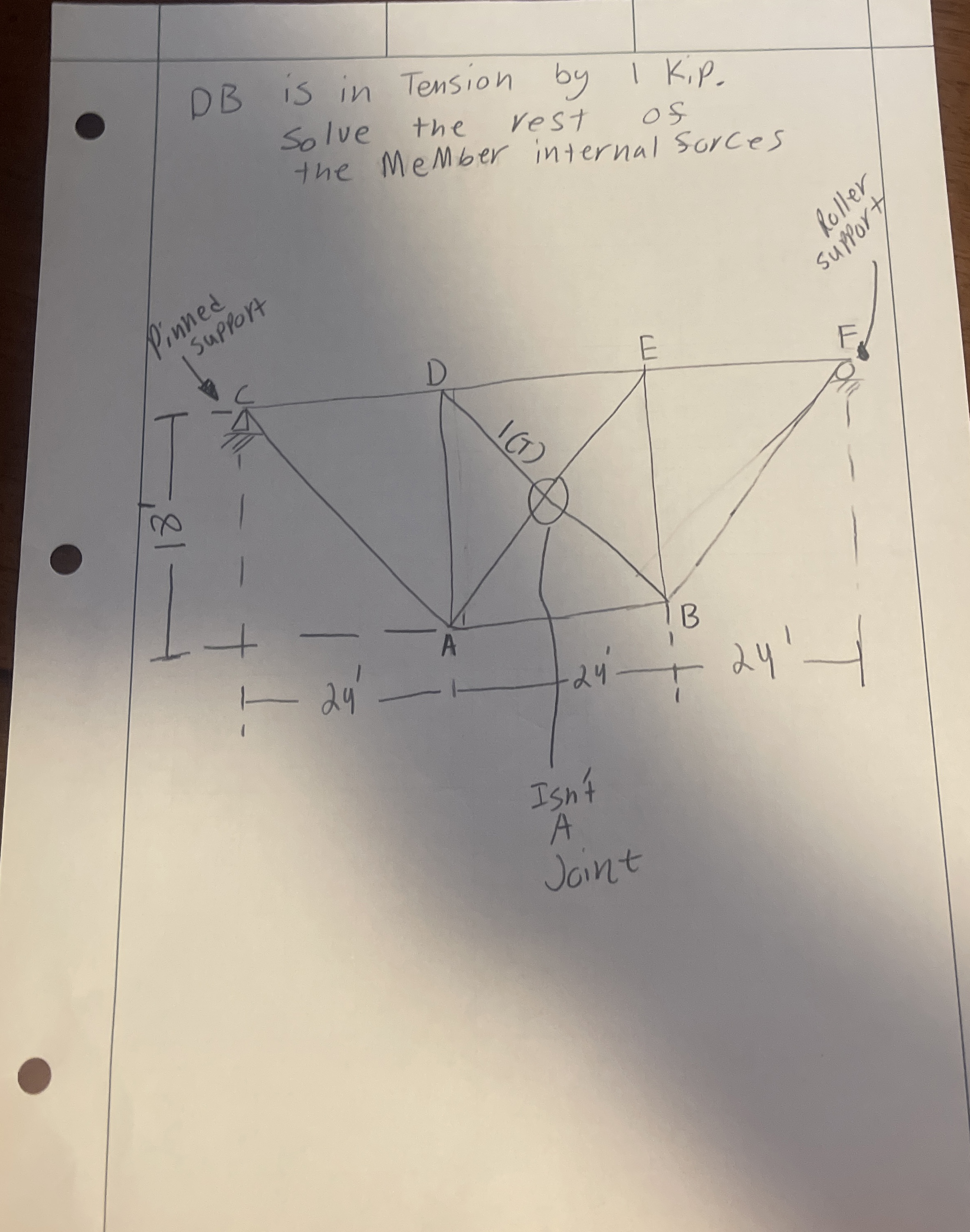 Need step by step to solve for the members