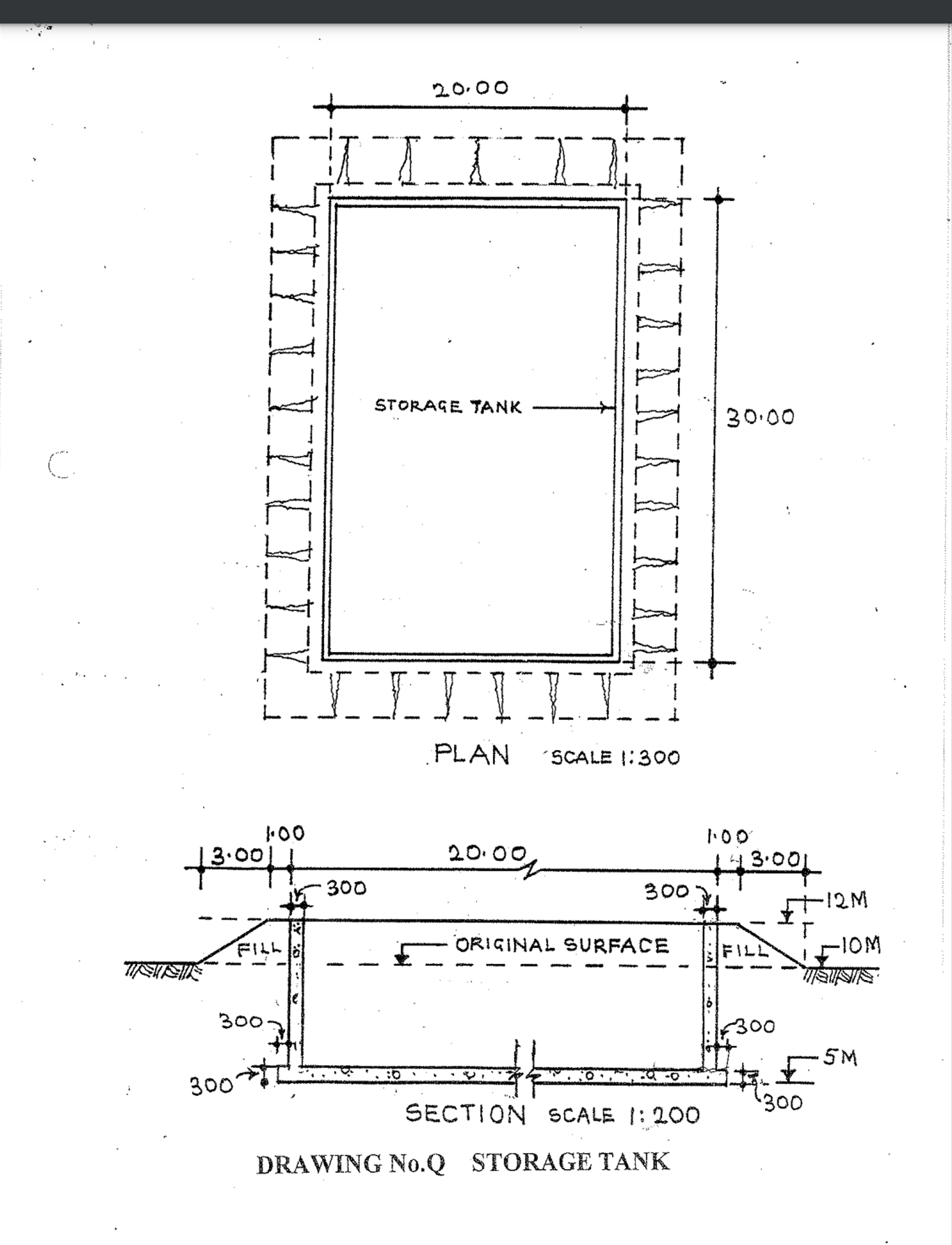 Acontract for an office building includes the