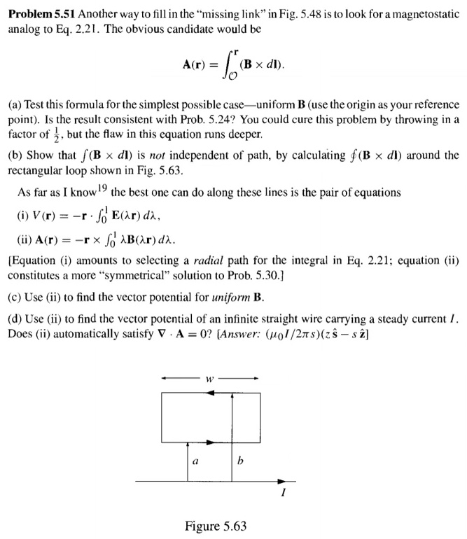 Problem 5 . 5 1 Another way to fill in the