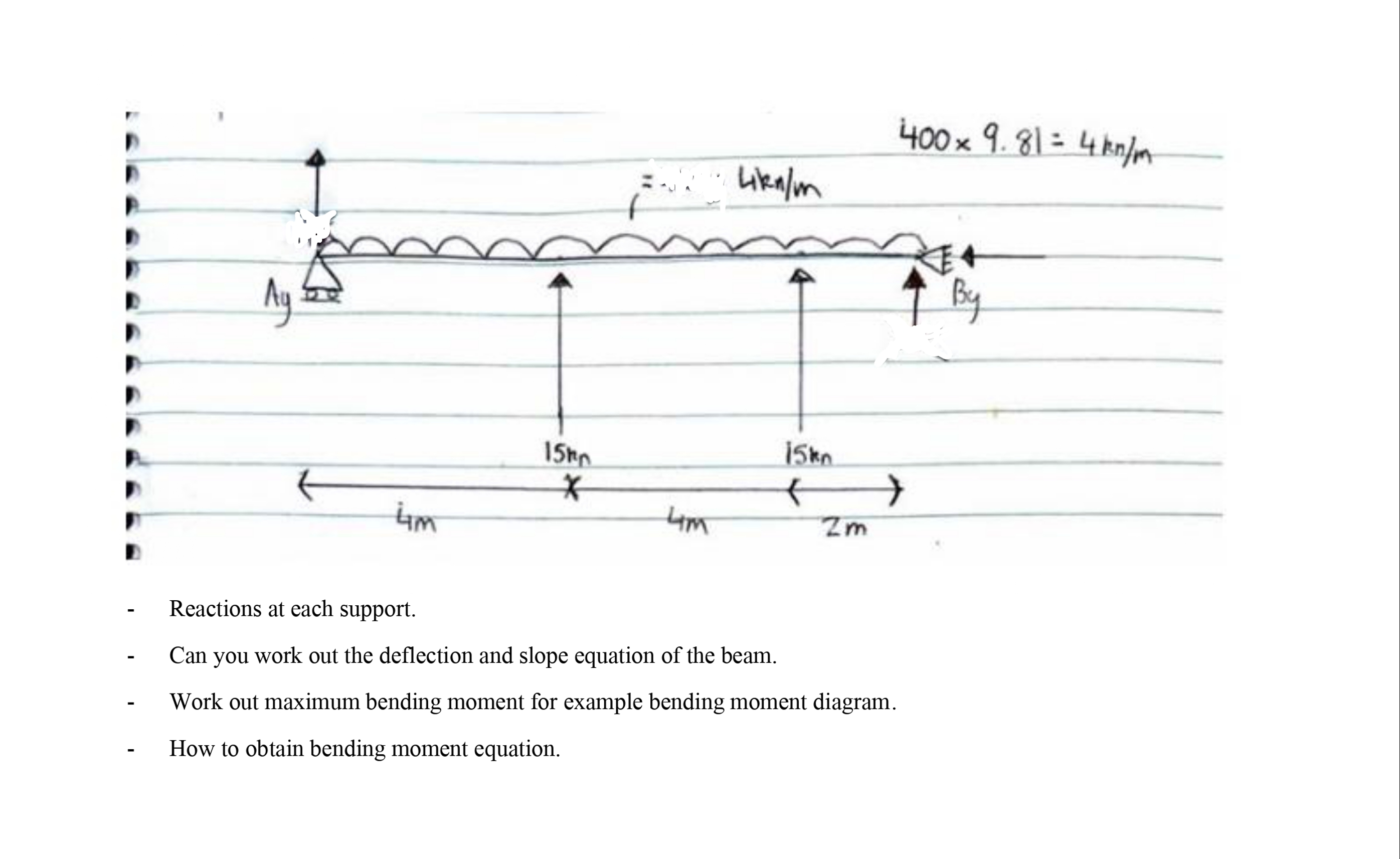 Hi can you please work out the following bullet