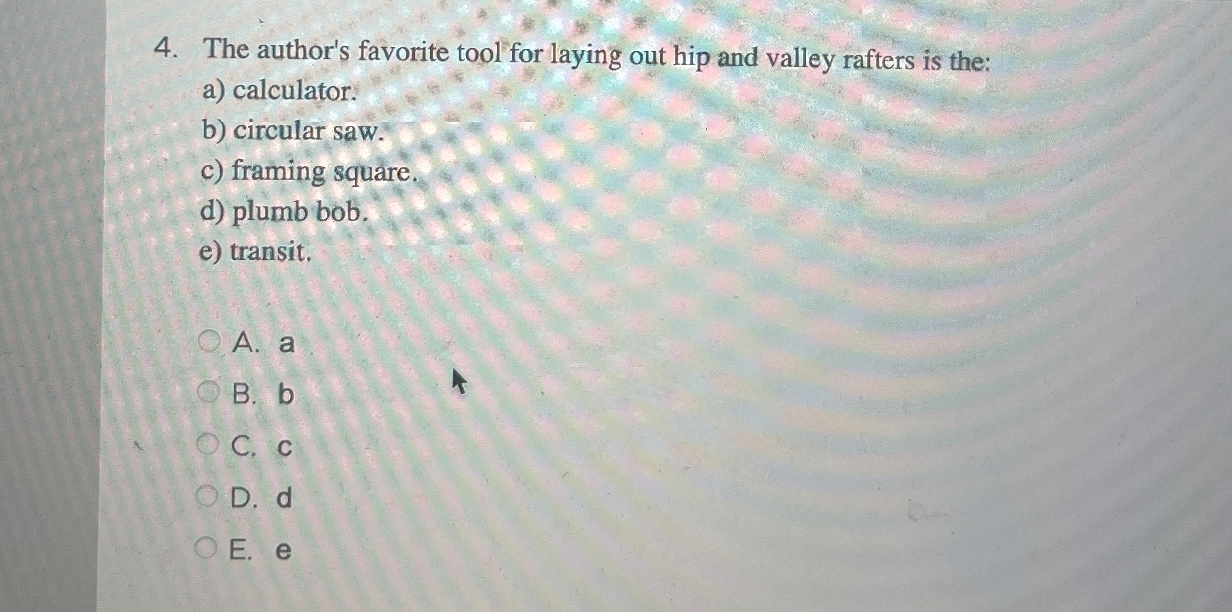 The author's favorite tool for laying out hip and