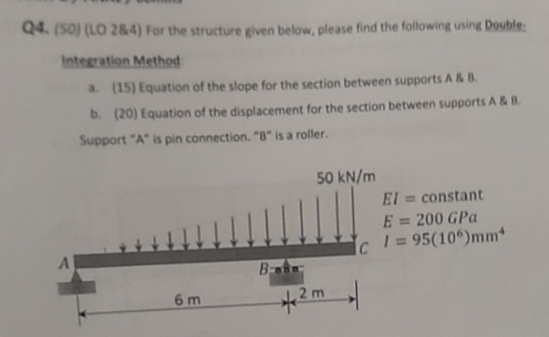 Q 4 . ( S 0 ) ( LO 2 8 4 ) For the structure