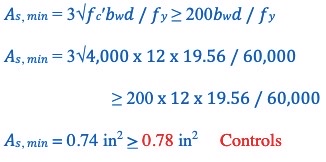 Design the interior beam for shear at the