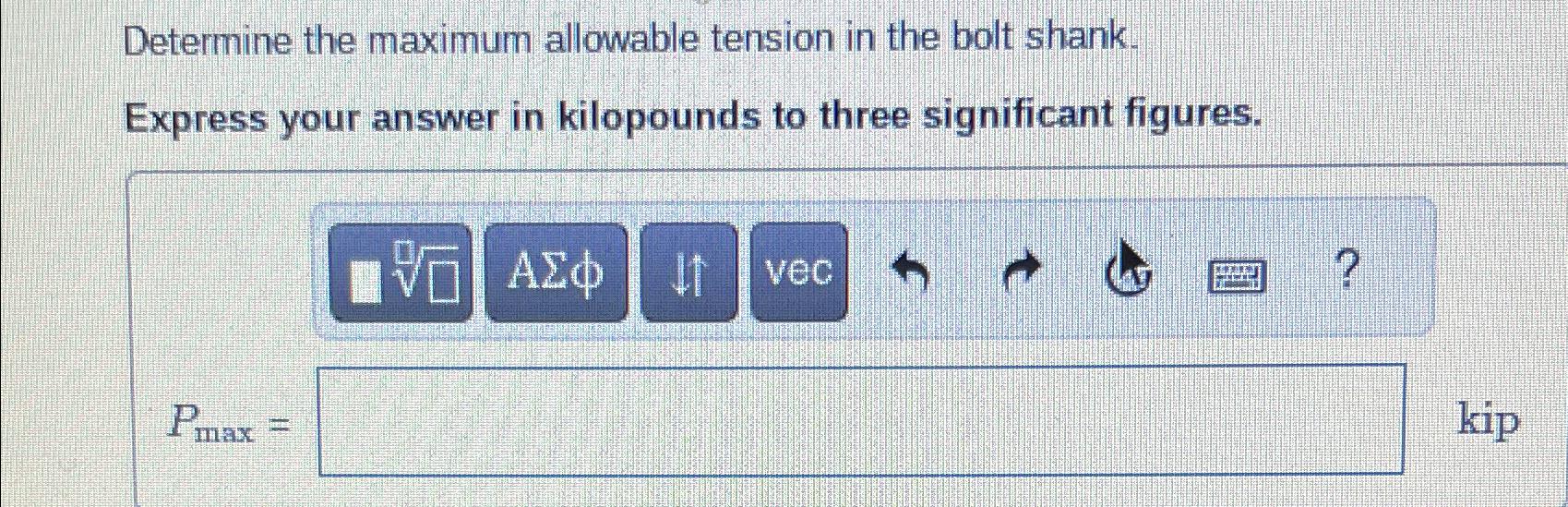 The connection is made using a bolt and nut and